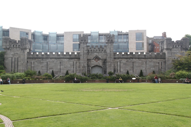 Irlanda Dublin Muro de la verguenza